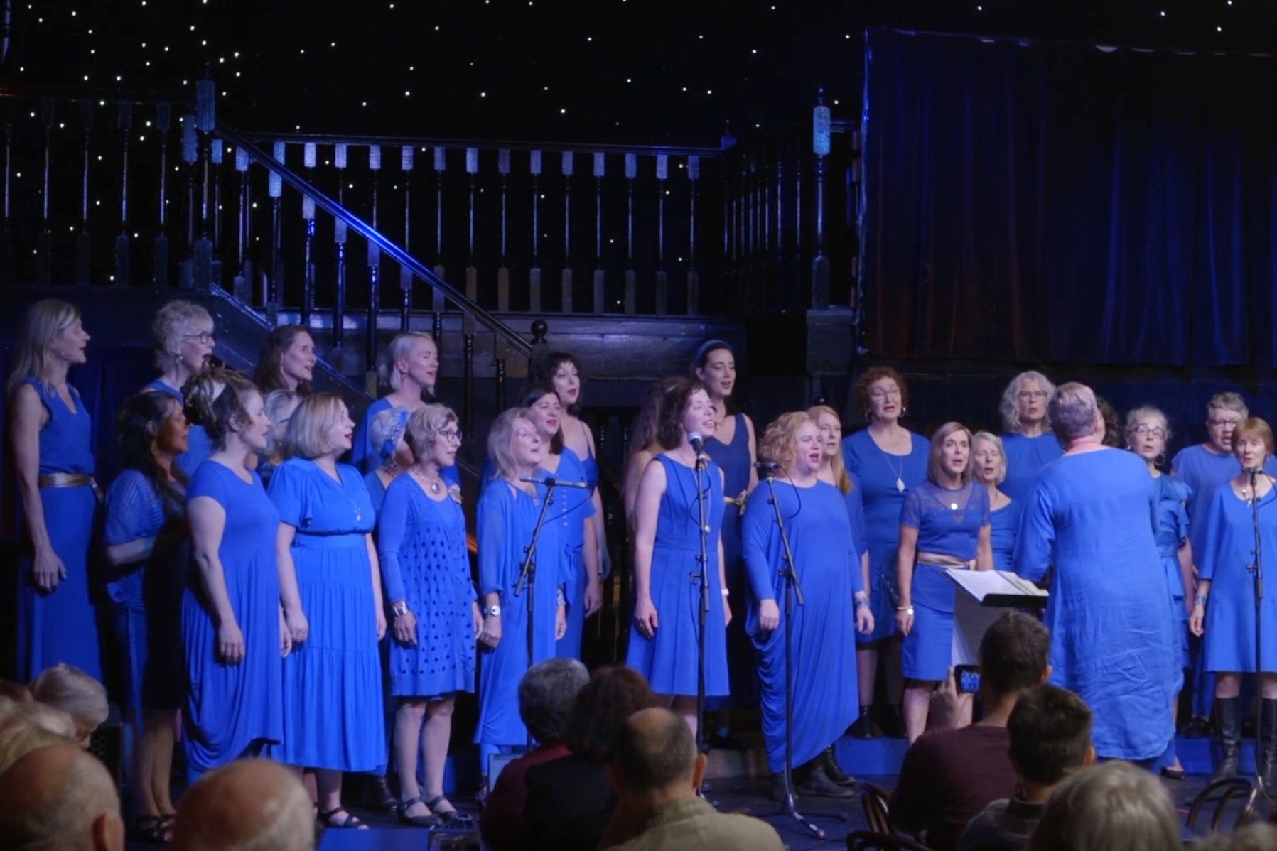 The Brunswick Women's Choir performs as part of the Shake It Up! 2022 showcase performance.