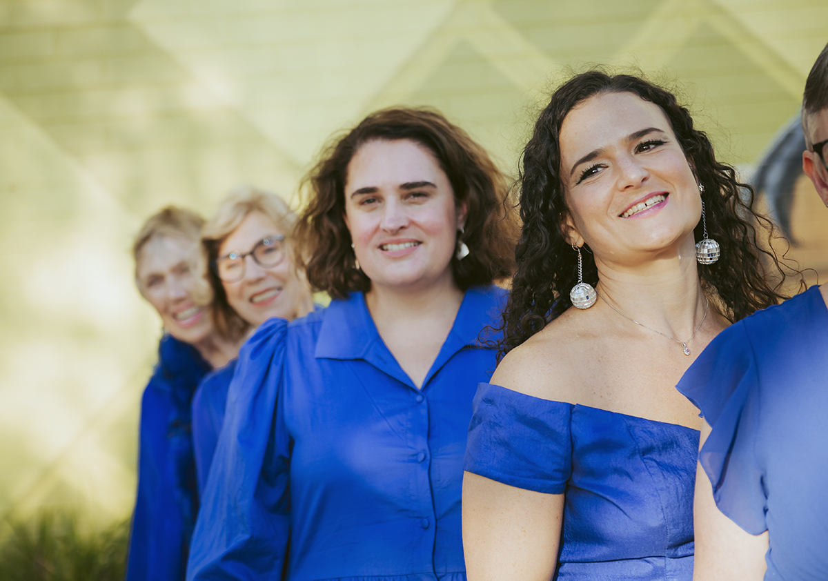 Members of Brunswick Women's Choir.