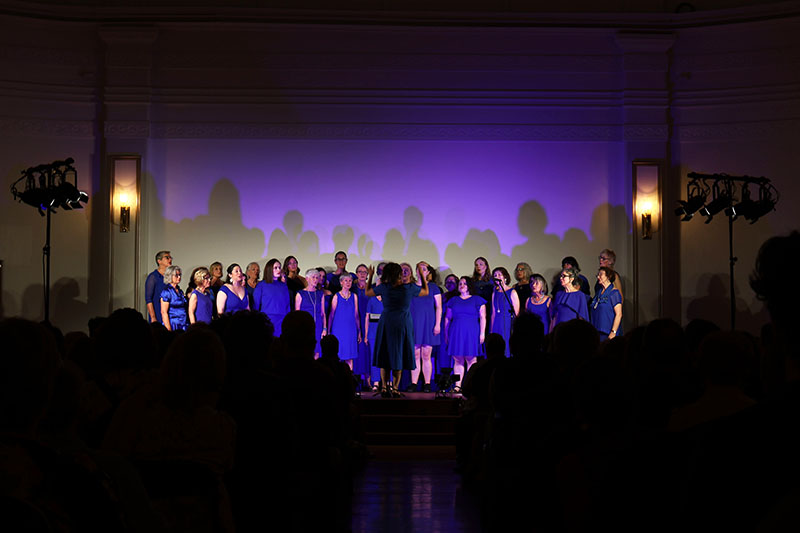 Brunswick Women's Choir sing at their 2024 annual showcase performance.